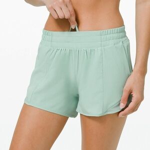 Lululemon hazy jade hotty hot long size 12